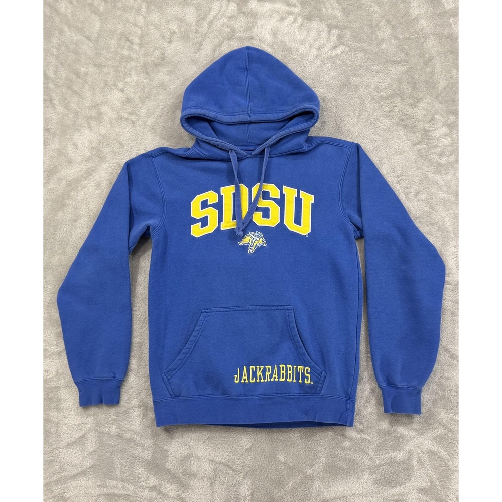 South Dakota State Jackrabbits Hoodie Mens Small Blue NCAA SDSU Sweatshirt